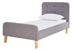 Hygena Ashby Single Bed Frame - Grey